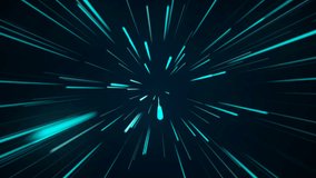 Neon blue lines zoom loop motion in futuristic background. Cyber Futuristic Speed zoom Motion graphic.animation moving background - Powered by Shutterstock - Get 15% off with code: PIKWIZARD15