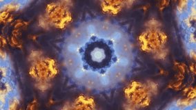 A vj loop of geometrical psychedelic mandala pattern - Powered by Shutterstock - Get 15% off with code: PIKWIZARD15