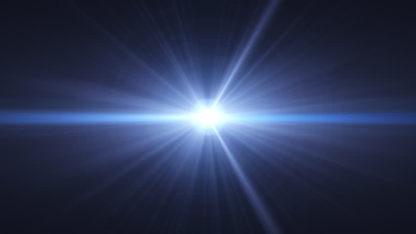 Optical Lens Flare Effect, Light Burst, Fading, Glowing Animation. Overlay Video. High Quality 4K Resolution.