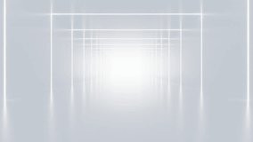 Abstract white tunnel, 3d rendering. Digital drawing. - Powered by Shutterstock - Get 15% off with code: PIKWIZARD15