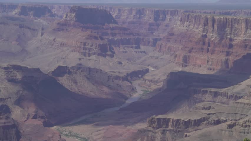 Grand Canyon National Park Arizona with its layered bands of red rock revealing millions of years of geological history