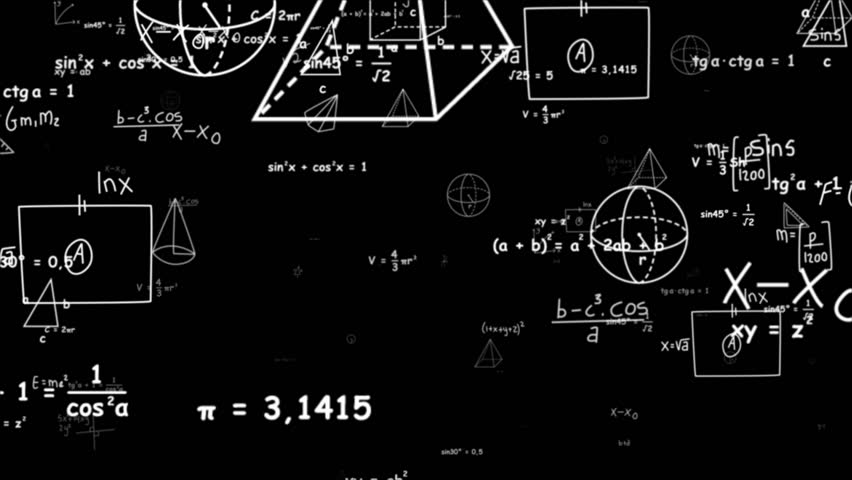 Physics and Math Formulas Loop Royalty-Free Stock Footage #1108720523