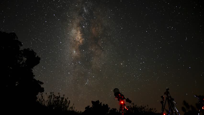 
Time lapse of astrophotographers, as they capture the stunning beauty of deep night sky objects. Experience the universe
