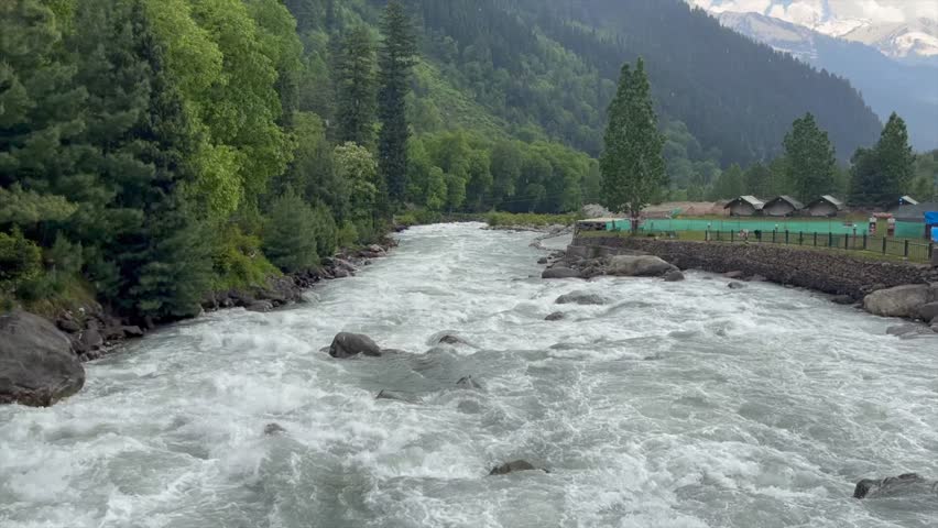 Kashmir: Where Natural Beauty, Rich Culture, Cozy Homes, and Delectable Meat Fare Converge | Shutterstock HD Video #1108735511