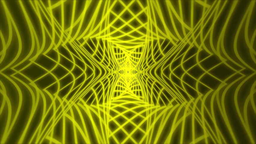 Yellow golden geometric kaleidoscope art wallpaper reflection neon lighting background amazing view modern neon video wallpaper motion background 4k  | Shutterstock HD Video #1108740699