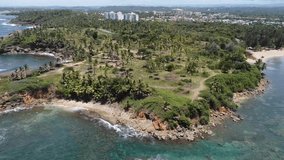 DRONE VIDEO OF A BEACH IN PUERTO RICO