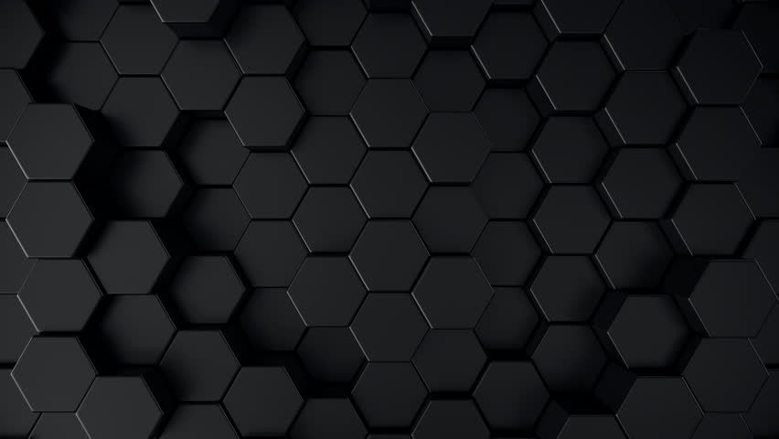 3d render hexagons abstract background. Simple geometric honeycomb wave animation. Hexagonal mosaic motion texture. Seamless loop. Royalty-Free Stock Footage #1108764777