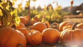 pumpkin in the farm at autumn season - Powered by Shutterstock - Get 15% off with code: PIKWIZARD15