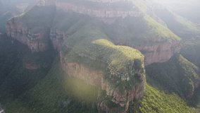 Drone video of the Blyde river canyon in South Africa.

