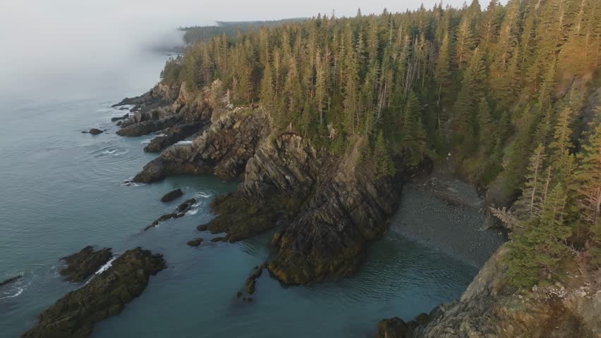 Scenic Aerial Survey of Maine