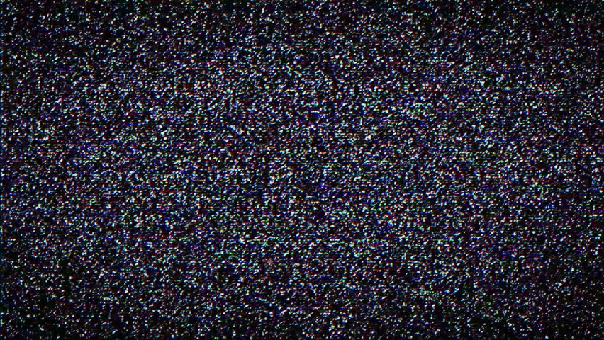 Analog Static Noise texture overlay. TV switch off. Horizontal stripes offset . No signal white noise artifacts. VHS Glitch. Bad TV signal. CRT transitions. Scan lines interference. Distorted VCR | Shutterstock HD Video #1108851635