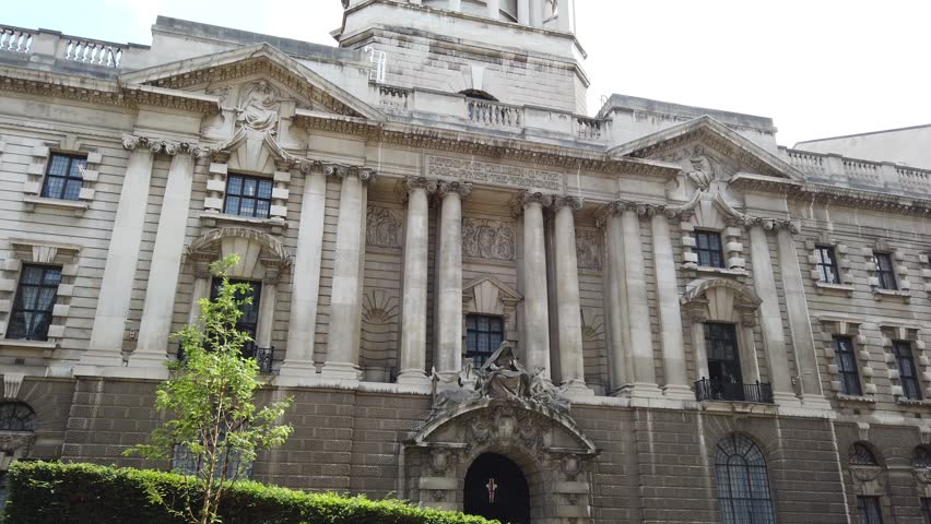 The Old bailey central criminal court in London, UK