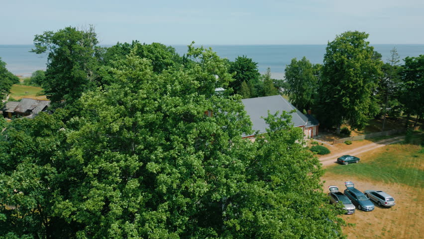 Kaltene city of Latvia in the month of June