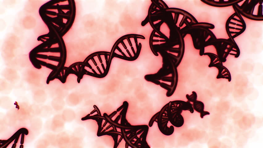 DNA gene helix spiral molecule structure | Shutterstock HD Video #1108909813