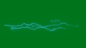 Lightning Premium Quality green screen 4k, Abstract technology, science, engineering artificial intelligence, Seamless loop 4k video, 3D Animation, Ultra High Definition