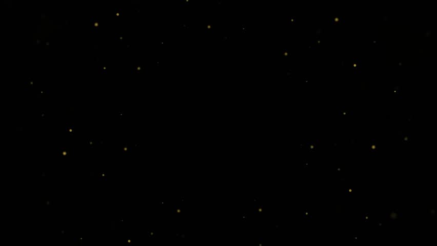 gold glitter particles celebration background stars. Animation of gold glitter powder splash background. Festive golden scattered dust particles. Royalty-Free Stock Footage #1108939481