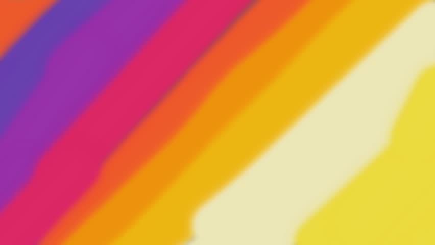 Abstract 3-Dimensional Animated Colors in Smooth Wavy Wall Style. Multicolor and Colorful Pattern Concept. Colorful Wavy Reflection Surface Macro. Trendy and Modern Colored Fluid Abstraction Flow. | Shutterstock HD Video #1108965243