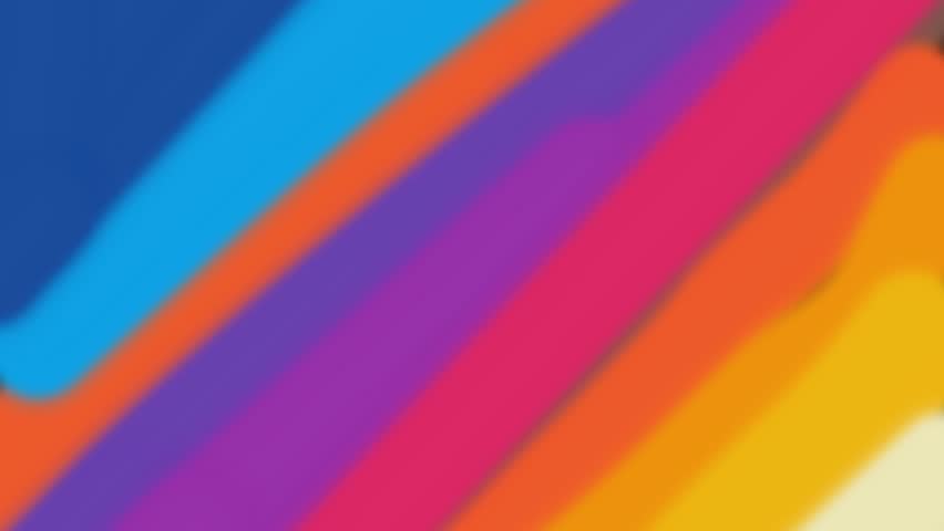 Abstract 3-Dimensional Animated Colors in Smooth Wavy Wall Style. Multicolor and Colorful Pattern Concept. Colorful Wavy Reflection Surface Macro. Trendy and Modern Colored Fluid Abstraction Flow. | Shutterstock HD Video #1108965247