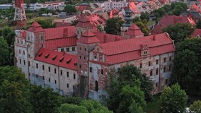Polands old historic palaces and castles with our stunning drone video shots.
