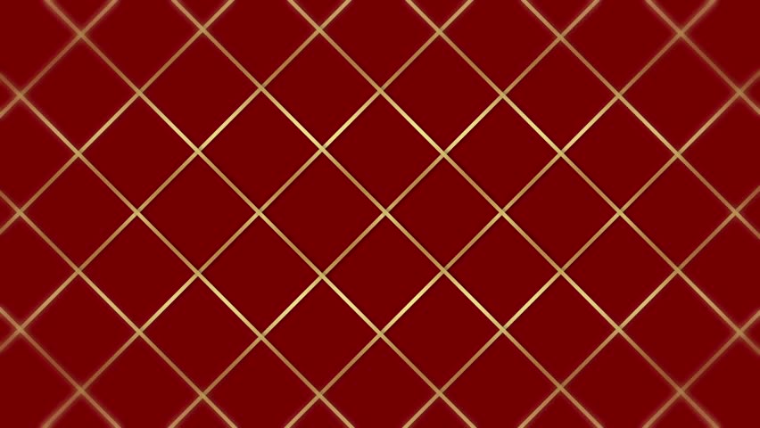 Animated Abstract luxury backgrounds geometric square shape with golden metallic strip. Seamless looped minimal Background | Shutterstock HD Video #1108975127