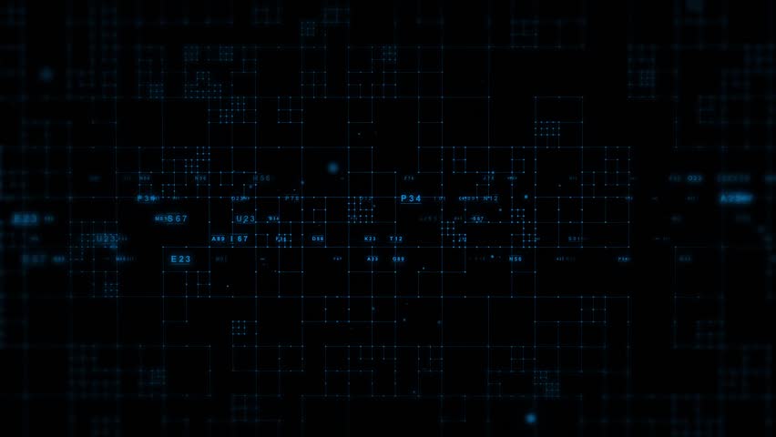 HUD elements.Coordinate system Technological futuristic abstract panel.Data code text.Infographic elements. Royalty-Free Stock Footage #1108990865