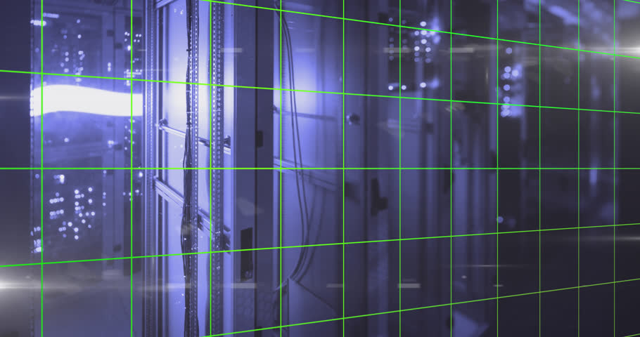 Animation of computer language and mathematical equations and diagrams over server room. Digital composite, multiple exposure, education, coding, data center, networking and technology concept. | Shutterstock HD Video #1108992785