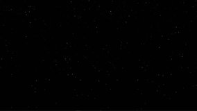 An animation of a group of white colored lights on a black background - Powered by Shutterstock - Get 15% off with code: PIKWIZARD15