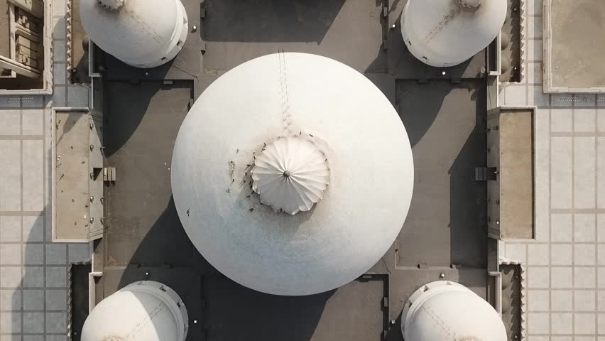 LARKANA, PAKISTAN - Bhutto Family Mausoleum Drone Shoot
