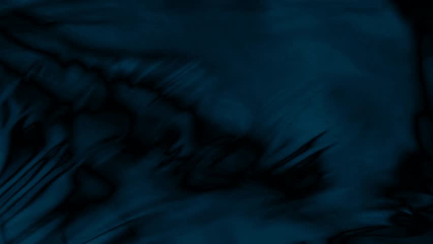 Cloth Abstract Blue Waves Background 4K Loop features a dark blue billowing silk cloth in a loop.
