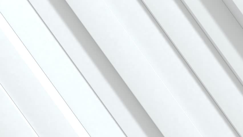 Looped 3D Animation - White corporate abstract background of diagonal bars moving in a loop | Shutterstock HD Video #1109033811