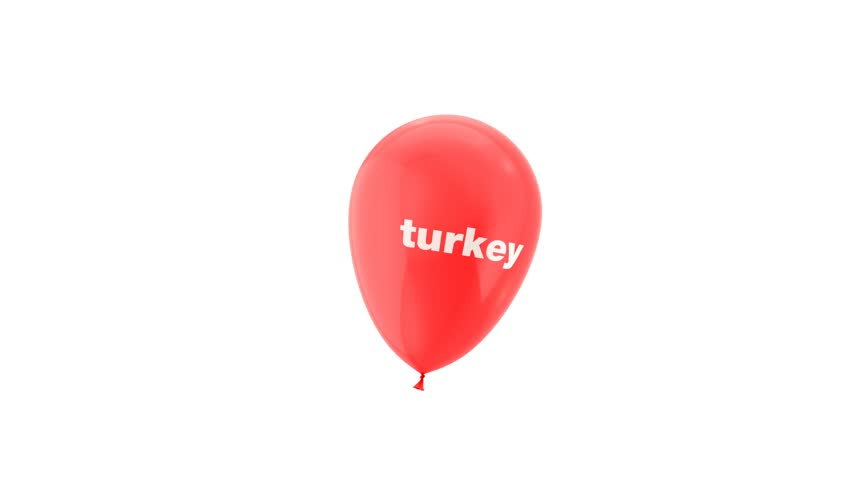 Turkey National Celebration Day. Loop Animation. With Luma Matte and Green Screen Background. | Shutterstock HD Video #1109057717