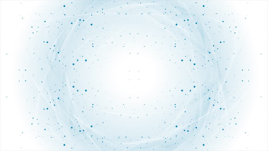 Abstract background with glossy curves and blue dots. Seamless looping motion design. Video animation Ultra HD 4K 3840x2160 | Shutterstock HD Video #1109064117