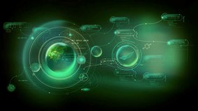 Augmented reality with space infographics - Powered by Shutterstock - Get 15% off with code: PIKWIZARD15