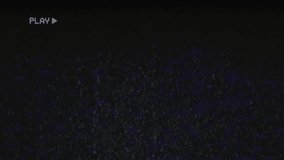 VHS Tape Overlay. Old Damaged VHS Tape Playing. Analog TV Noise Overlay with a PLAY Text. 90s Vintage Background 4K Footage. - Powered by Shutterstock - Get 15% off with code: PIKWIZARD15