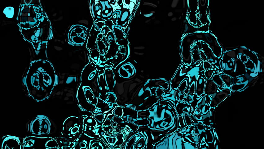 Animation of liquid abstract organic form | Shutterstock HD Video #1109088649