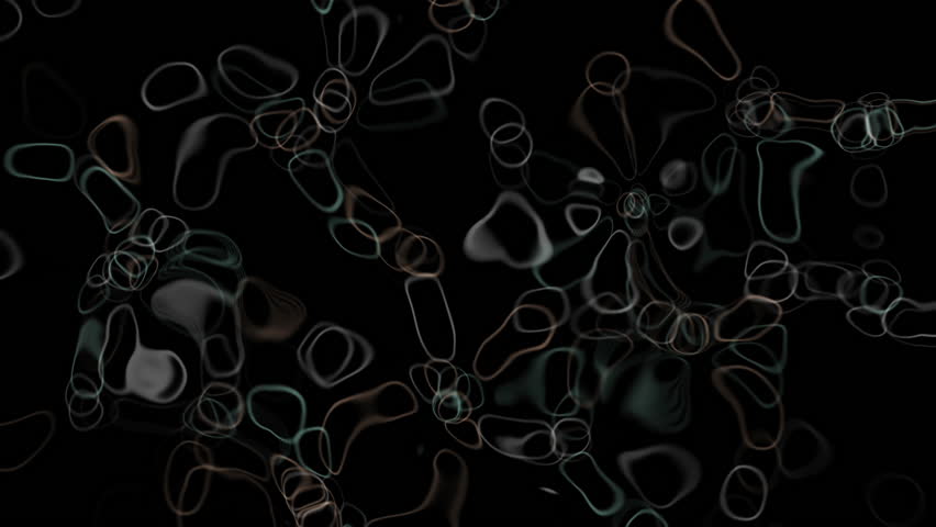 Animation of liquid abstract organic form | Shutterstock HD Video #1109088659