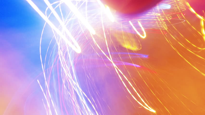 Light smear and streak, long exposure footage of colorful light lines - Powered by Shutterstock - Get 15% off with code: PIKWIZARD15