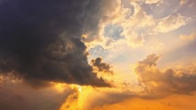 Time lapse of beautiful sky clouds at sunset - Powered by Shutterstock - Get 15% off with code: PIKWIZARD15