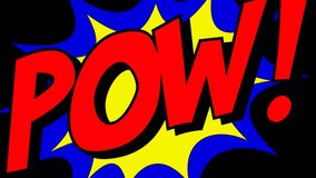 comic book background new style kapow text.  - Powered by Shutterstock - Get 15% off with code: PIKWIZARD15