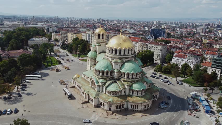 Aerial view of the Sofia