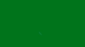 Lightning Premium Quality green screen 4k, Abstract technology, science, engineering artificial intelligence, Seamless loop 4k video, 3D Animation