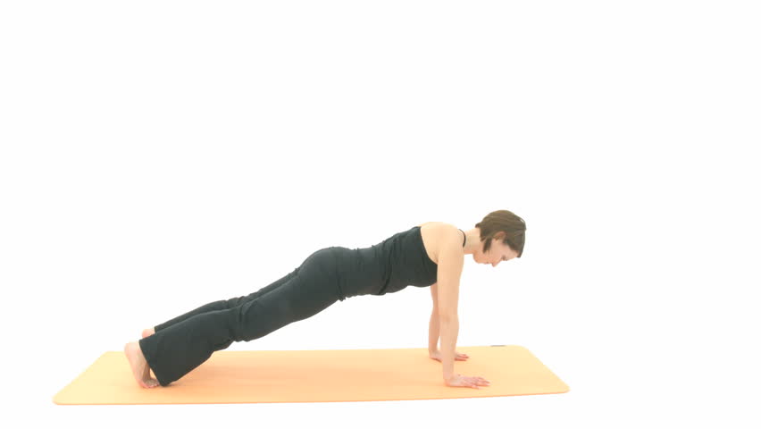 Yoga in sequence: Asana Side Plank, Side Plank Pose, Wild Thing, Downward-Facing