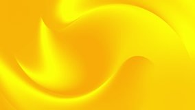 Abstract golden orange yellow smooth gradient background with curve wave