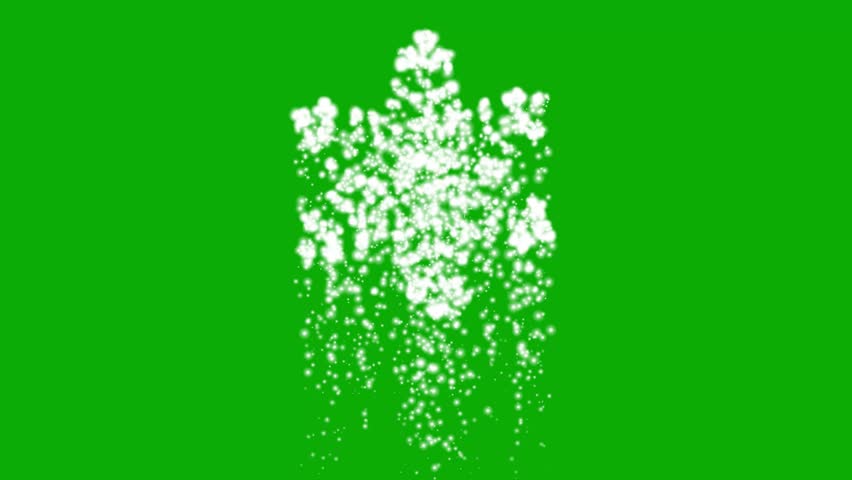 Spinning 3d snow flake with snowfall effect on green screen background | Shutterstock HD Video #1109211683