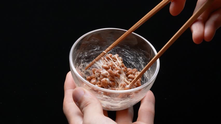 Video of mixing NATTO well on a black background.
4K 120fps edited to 30fps Royalty-Free Stock Footage #1109224191