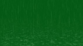 Rain video green screen, Abstract technology, science, engineering artificial intelligence, Seamless loop 4k video, 3D Animation