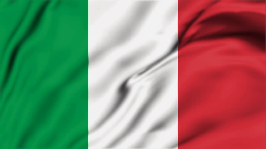 National 3d Italian flag waving. Sign of Italy seamless loop animation. Waving italy flag animation,
Sign of Italy seamless loop animation Closeup  Royalty-Free Stock Footage #1109318501