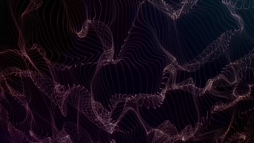 Animated Colorful Particle movement and Shiny moving lines design element background.4k | Shutterstock HD Video #1109319367
