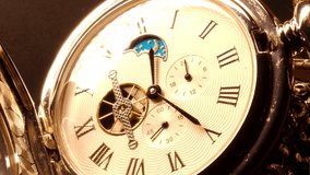 Pocket watch, display of a magnificent antique pocket watch, 4k. - Powered by Shutterstock - Get 15% off with code: PIKWIZARD15