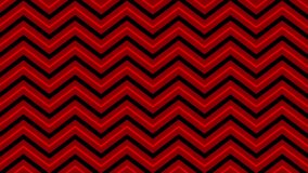 Animated red simple zig-zag pattern seamless background moving upward, loopable background